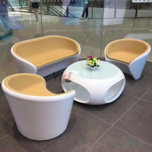 商场玻璃钢厂家座椅家具