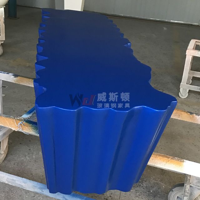 创意玻璃钢茶几家具