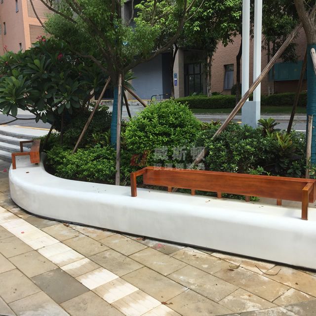 户外市政街道玻璃钢景观坐凳