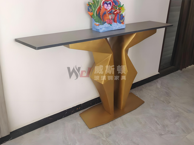 光的容器玻璃钢玄关桌，收纳第一抹归家暖意