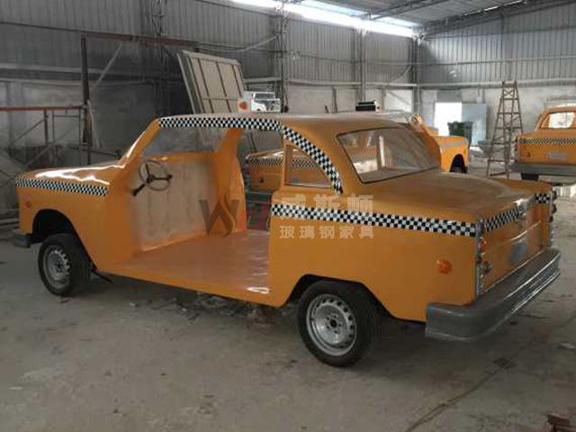 仿真玻璃钢小汽车轿车模型道具