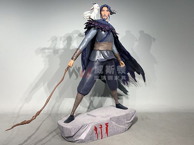 玻璃钢影视人物雕塑